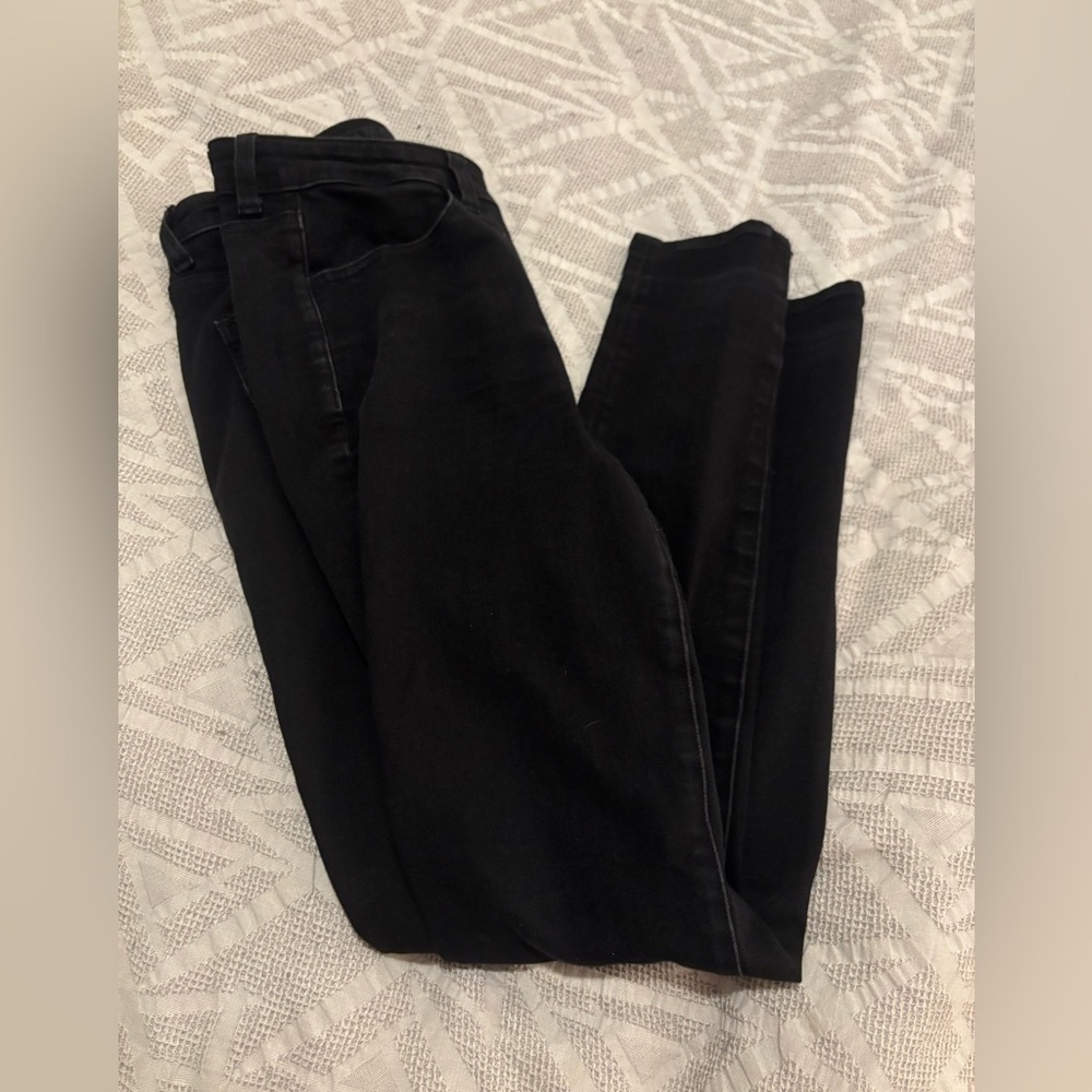 American Eagle Dream Stretch Women’s Size 6 Long Hi-Rise Jeggings Black
